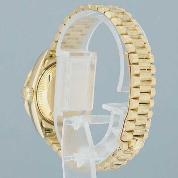 Ladies Rolex 26mm Diamond Datejust President Band Watch With BOX main image 5